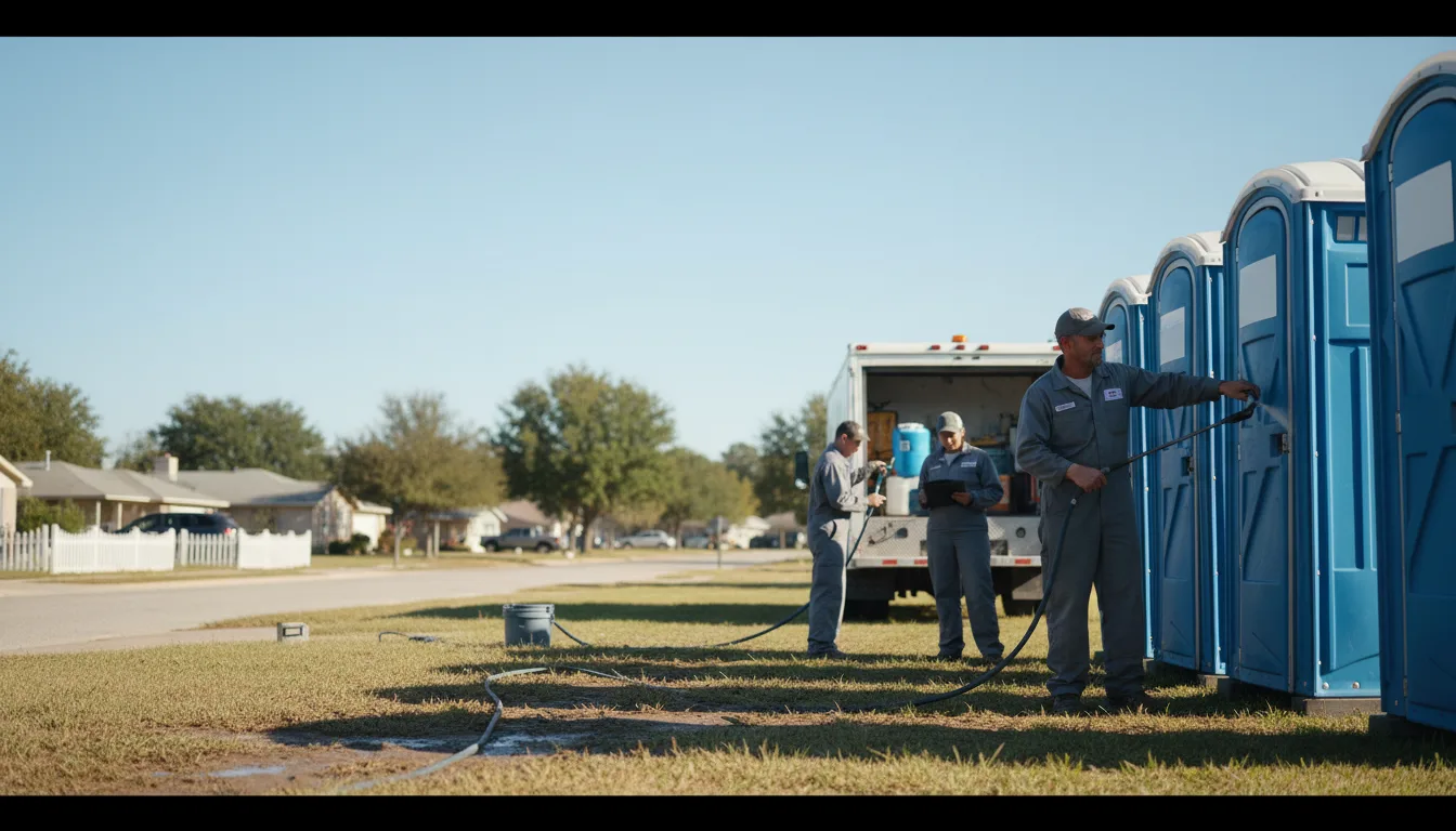 Long-Term Portable Toilet Rental in Rolling Fork, MS near me